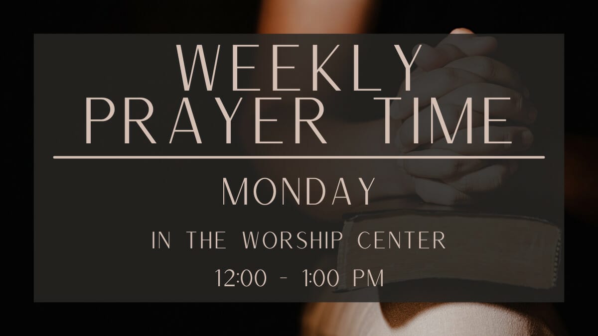 weekly prayer time