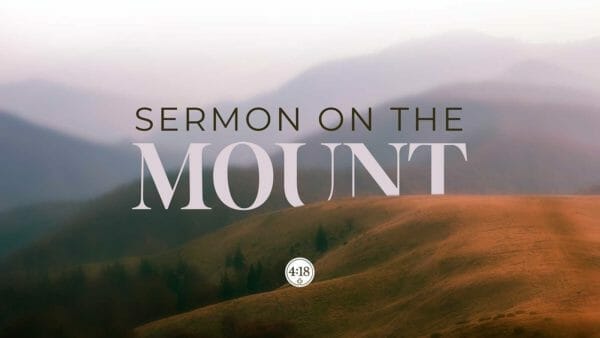 Conclusion of the Sermon on the Mount Image