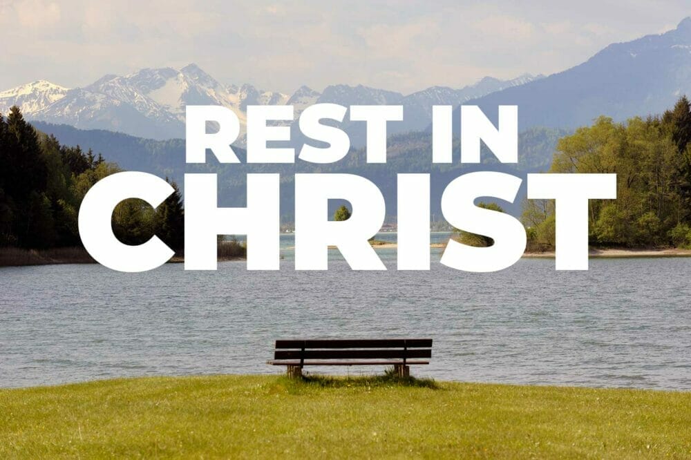 Rest In Christ Image